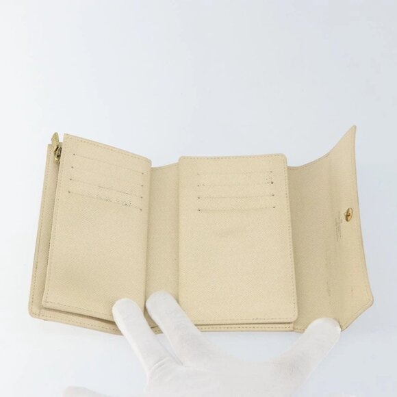 LOUIS VUITTON Damier Azur Portefeuille Alexandra Wallet N63068 LV Auth 155285 - Picture 10 of 16